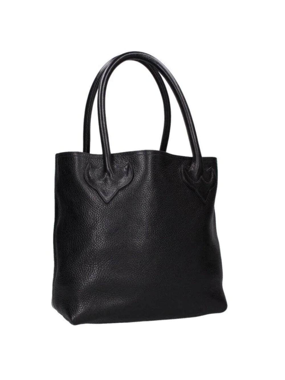 Chrome Hearts FS Tote Leather with Cross Patch